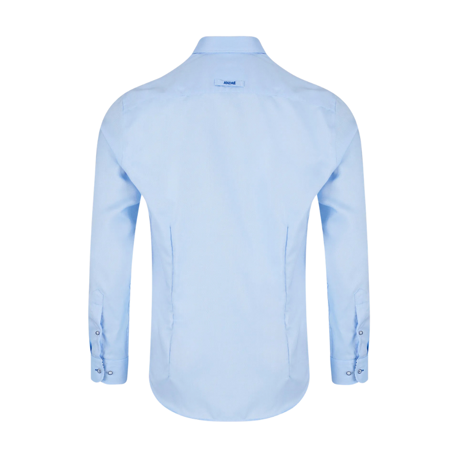 Andre Rhine Long Sleeve Casual Shirt - Blue