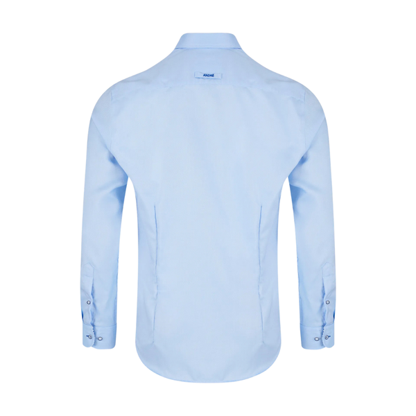 Andre Rhine Long Sleeve Casual Shirt - Blue