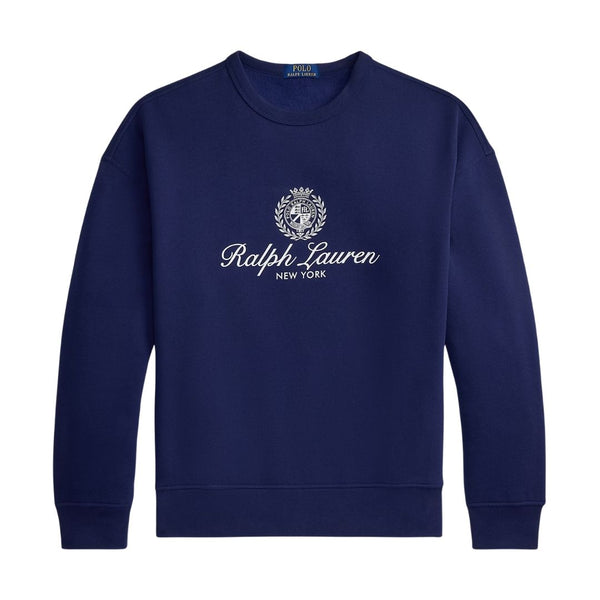 Polo Ralph Lauren Relaxed Fit Fleece Graphic Sweatshirt - Newport Navy