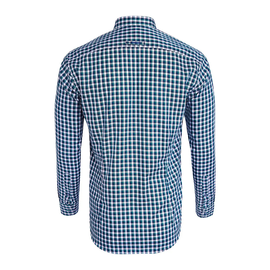 Andre Fahy Long Sleeve Casual Shirt - Green
