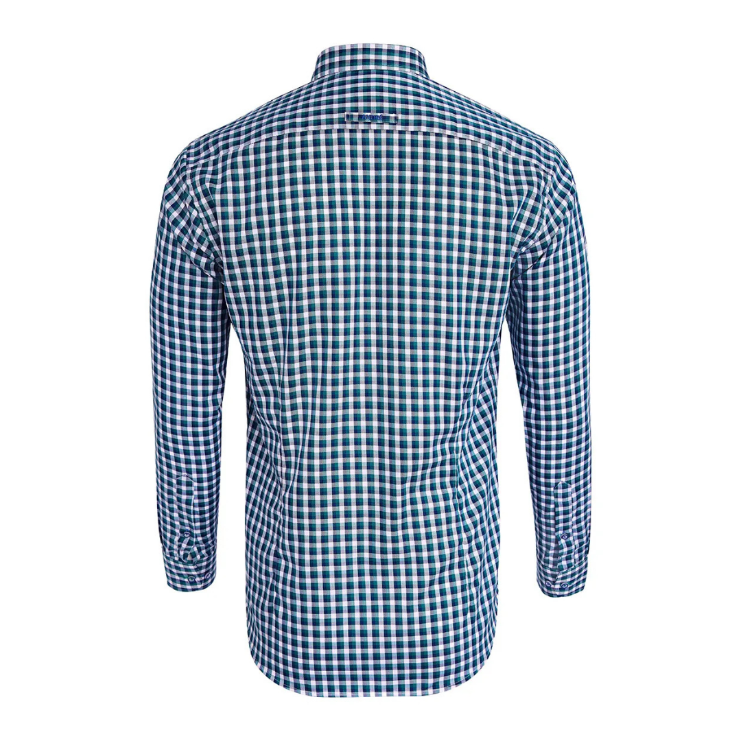 Andre Fahy Long Sleeve Casual Shirt - Green