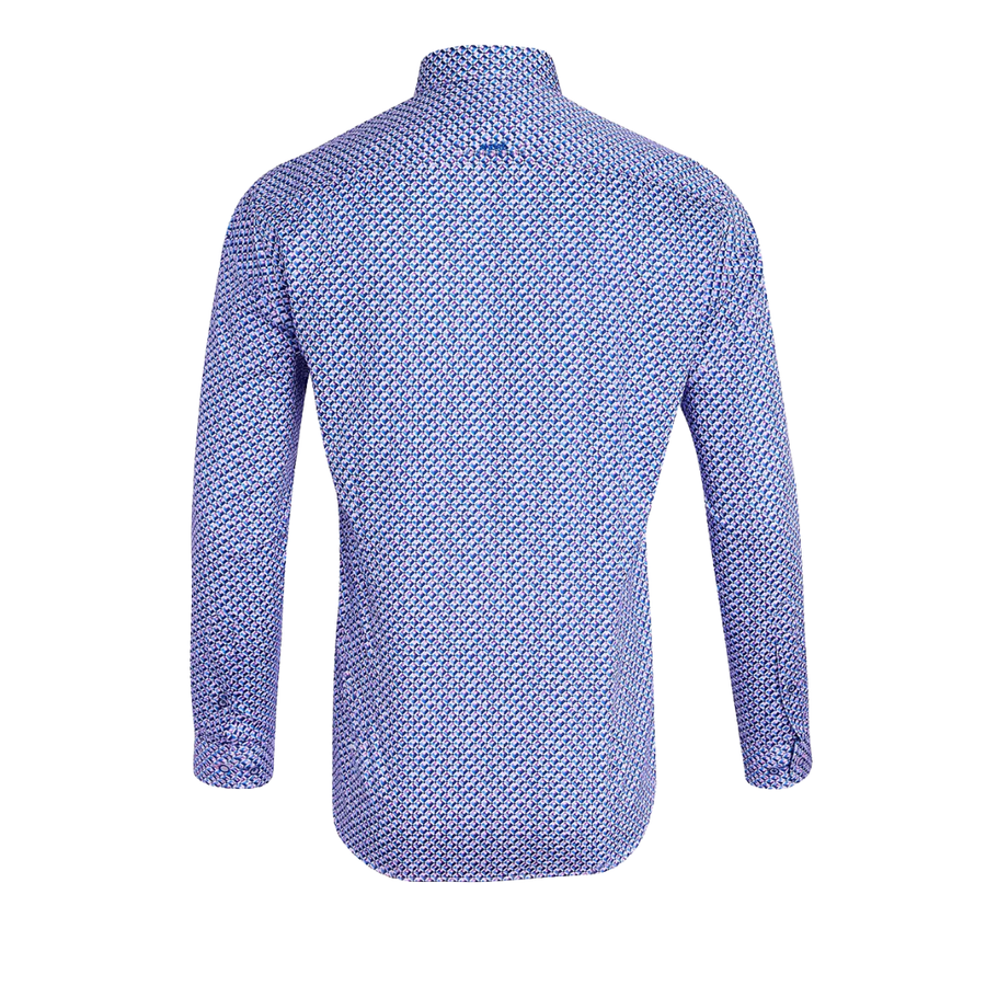 Andre Kelly Long Sleeve Casual Shirt - Lilac