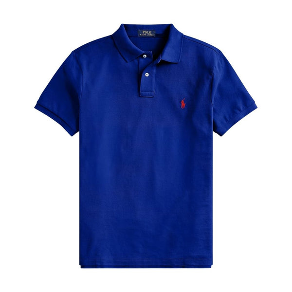 Polo Ralph Lauren The Iconic Mesh Polo Shirt - Heritage Blue/Royal