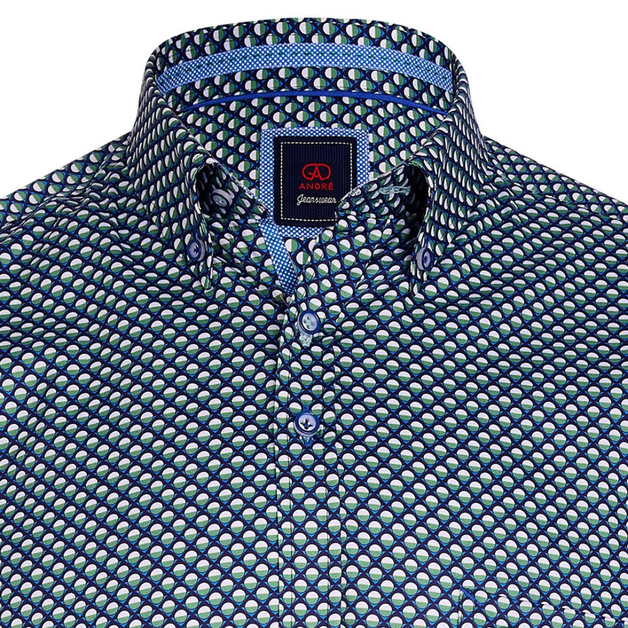 Andre Murphy Long Sleeve Casual Shirt - Green