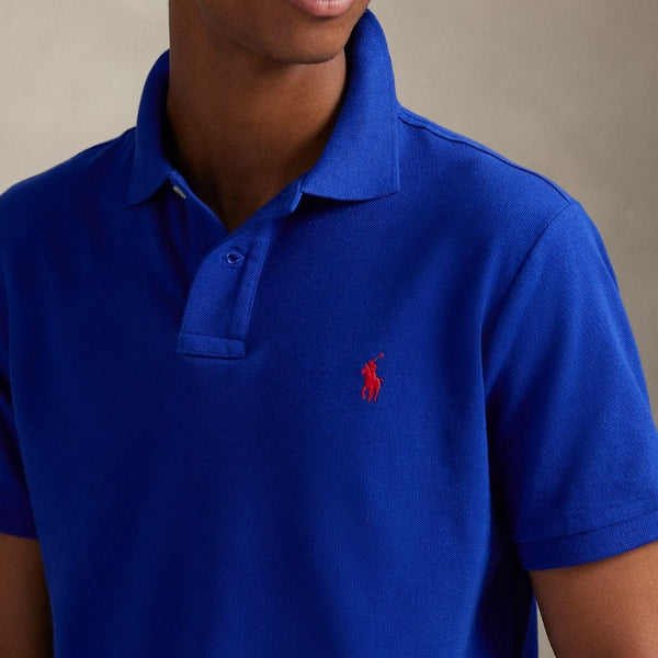Polo Ralph Lauren The Iconic Mesh Polo Shirt - Heritage Blue/Royal