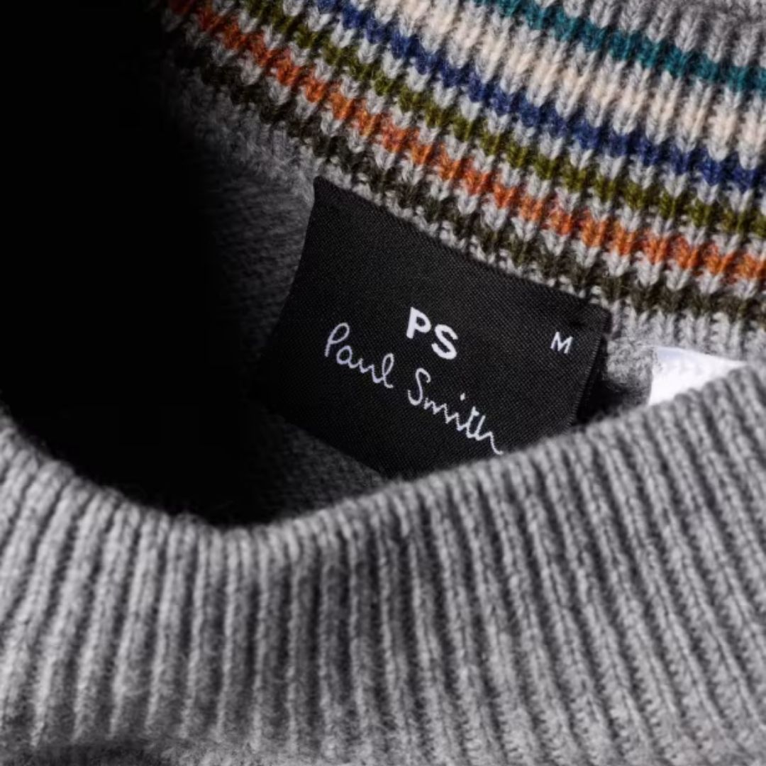 Paul Smith Sweater Crew Neck - Grey