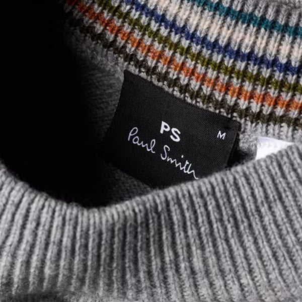 Paul Smith Sweater Crew Neck - Grey