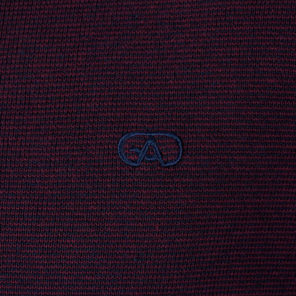 Andre Inch Half Zip - Burgundy
