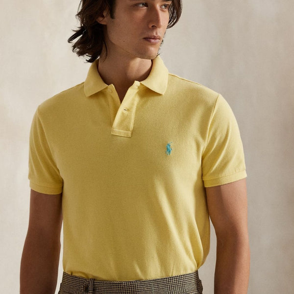 Polo Ralph Lauren The Iconic Mesh Polo Shirt - Corn Yellow