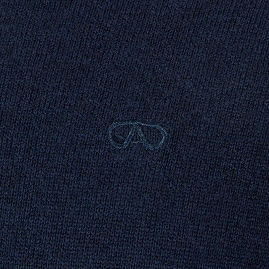 Andre Valencia V-Neck - Navy