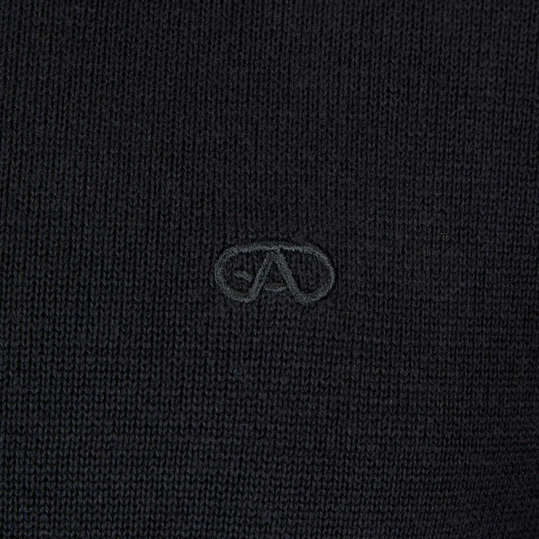 Andre Tory Half Zip - Black