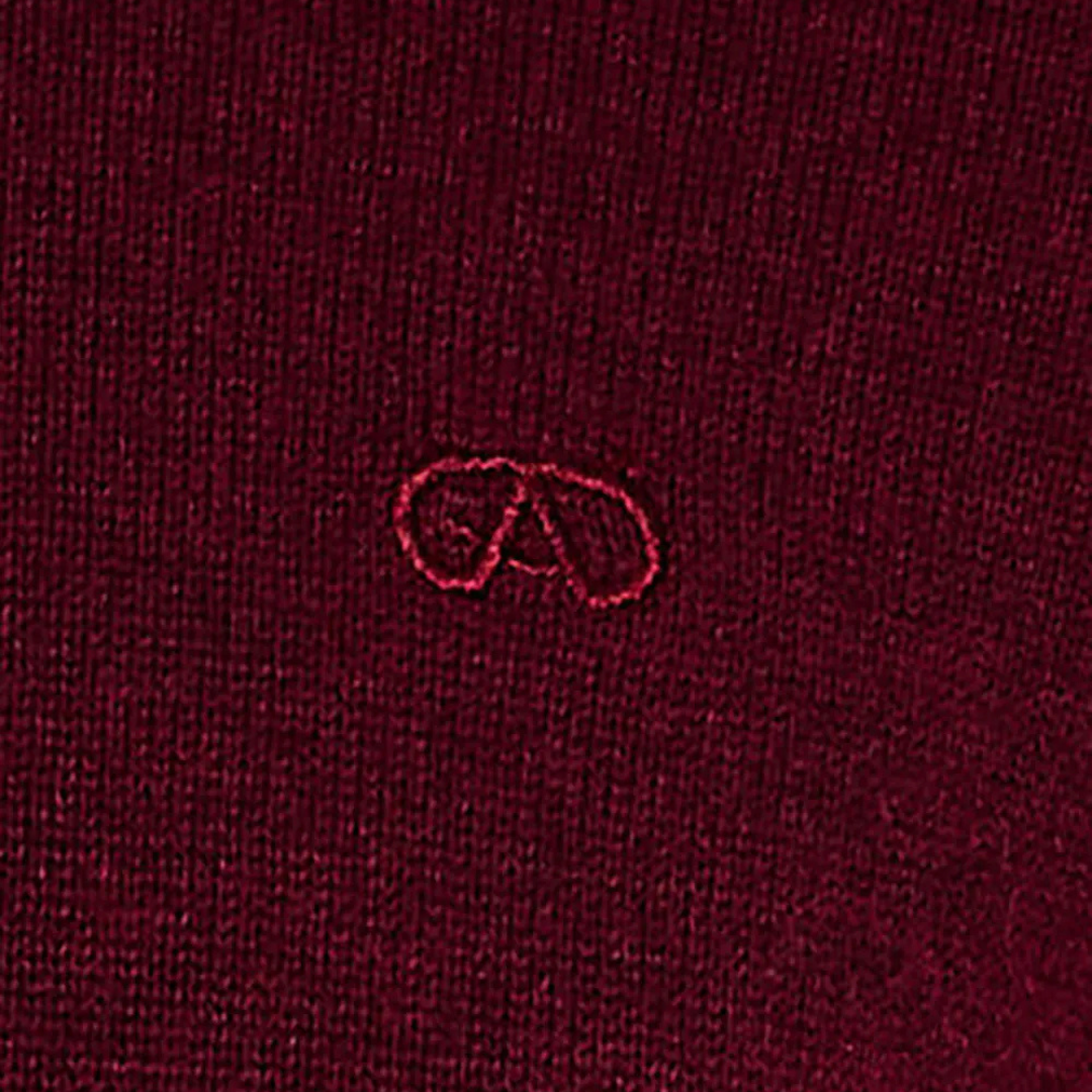 Andre Tory Half Zip - Burgundy