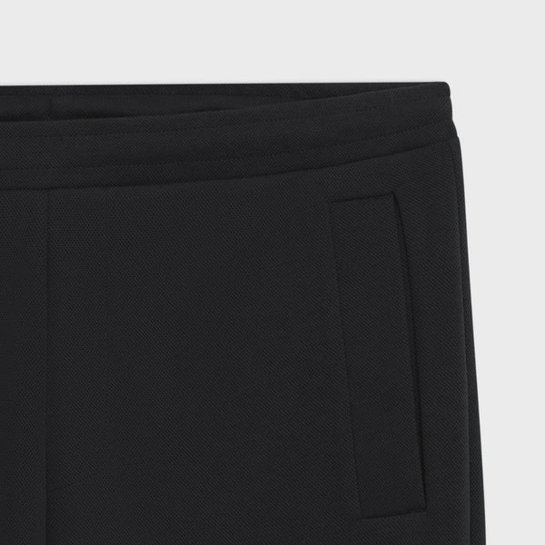 Boss Green Cotton-blend tracksuit bottoms with embroidered logo - Dk Blue