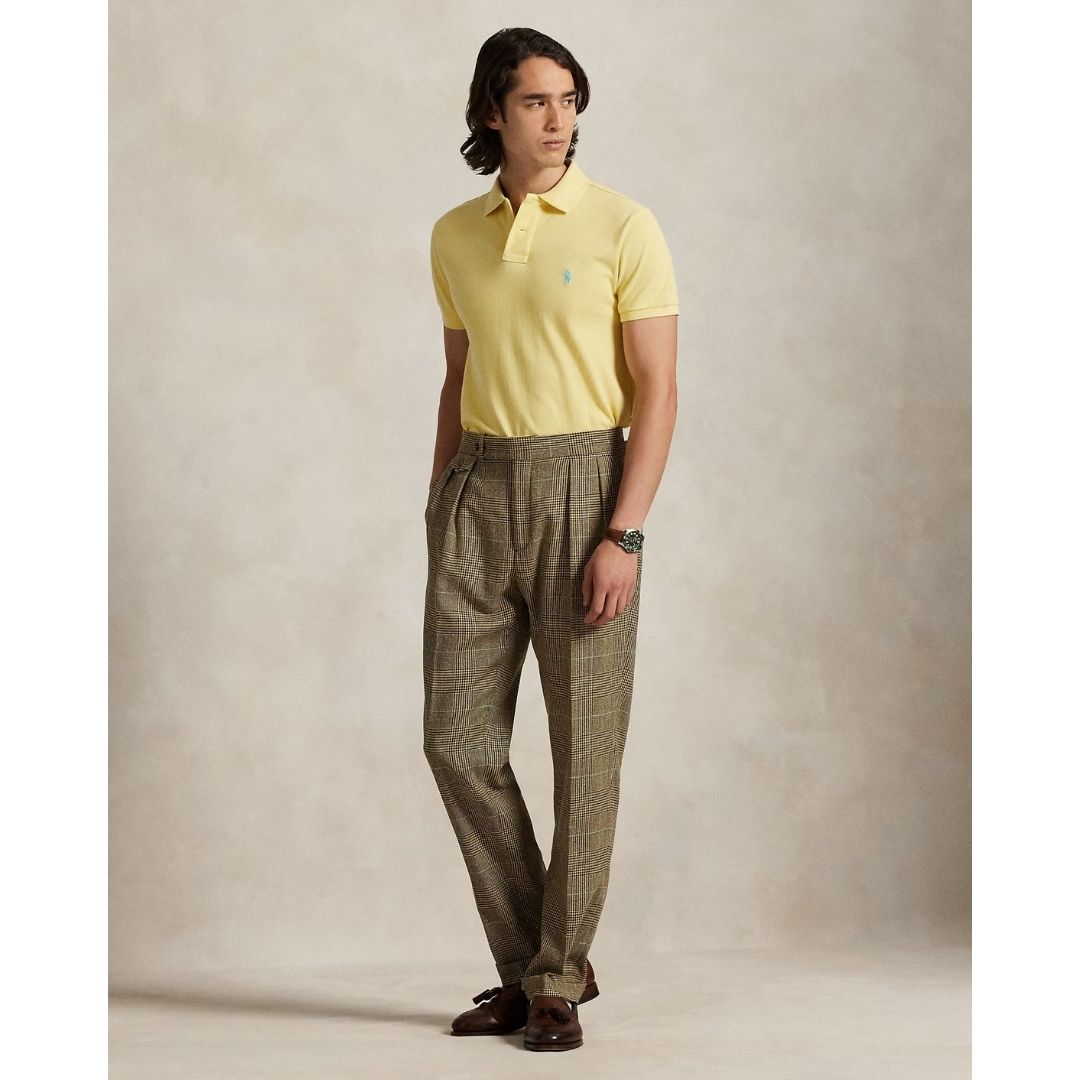 Polo Ralph Lauren The Iconic Mesh Polo Shirt - Corn Yellow