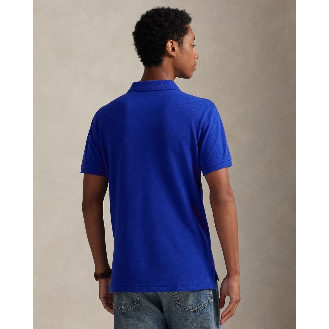 Polo Ralph Lauren The Iconic Mesh Polo Shirt - Heritage Blue/Royal