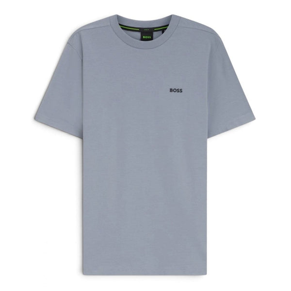 BOSS Green Stretch-Cotton T-Shirt – Grey