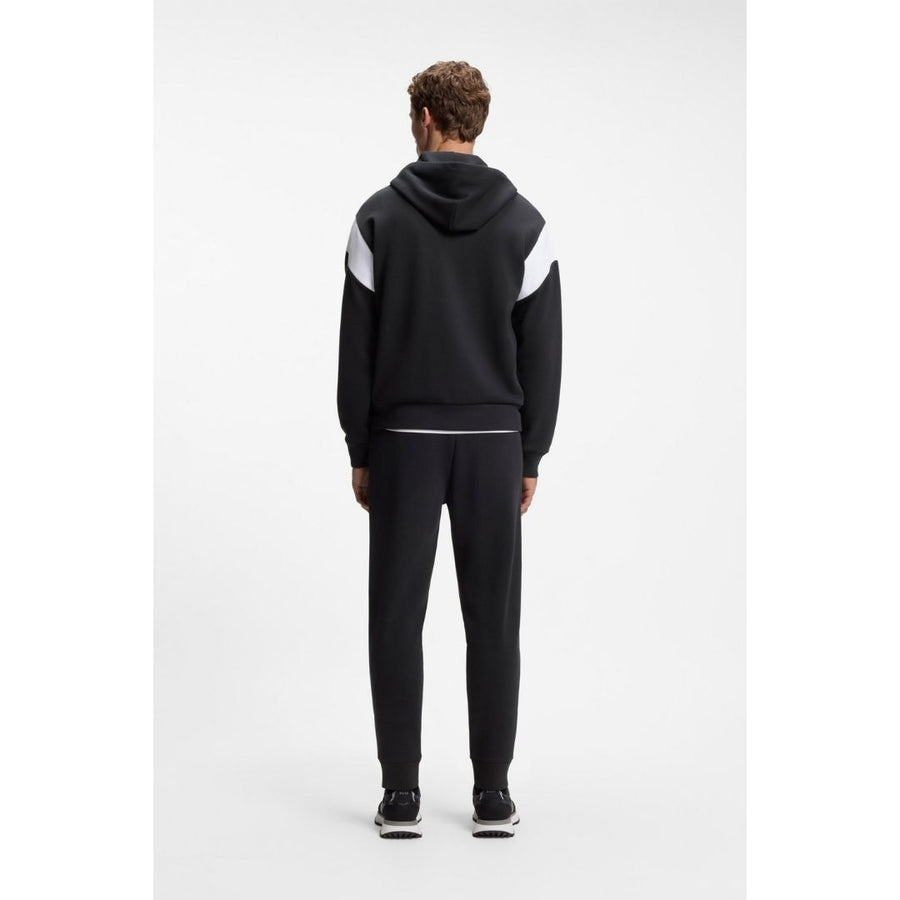 BOSS Green Regular Fit Piqué Zip Sweatshirt – Dark Blue