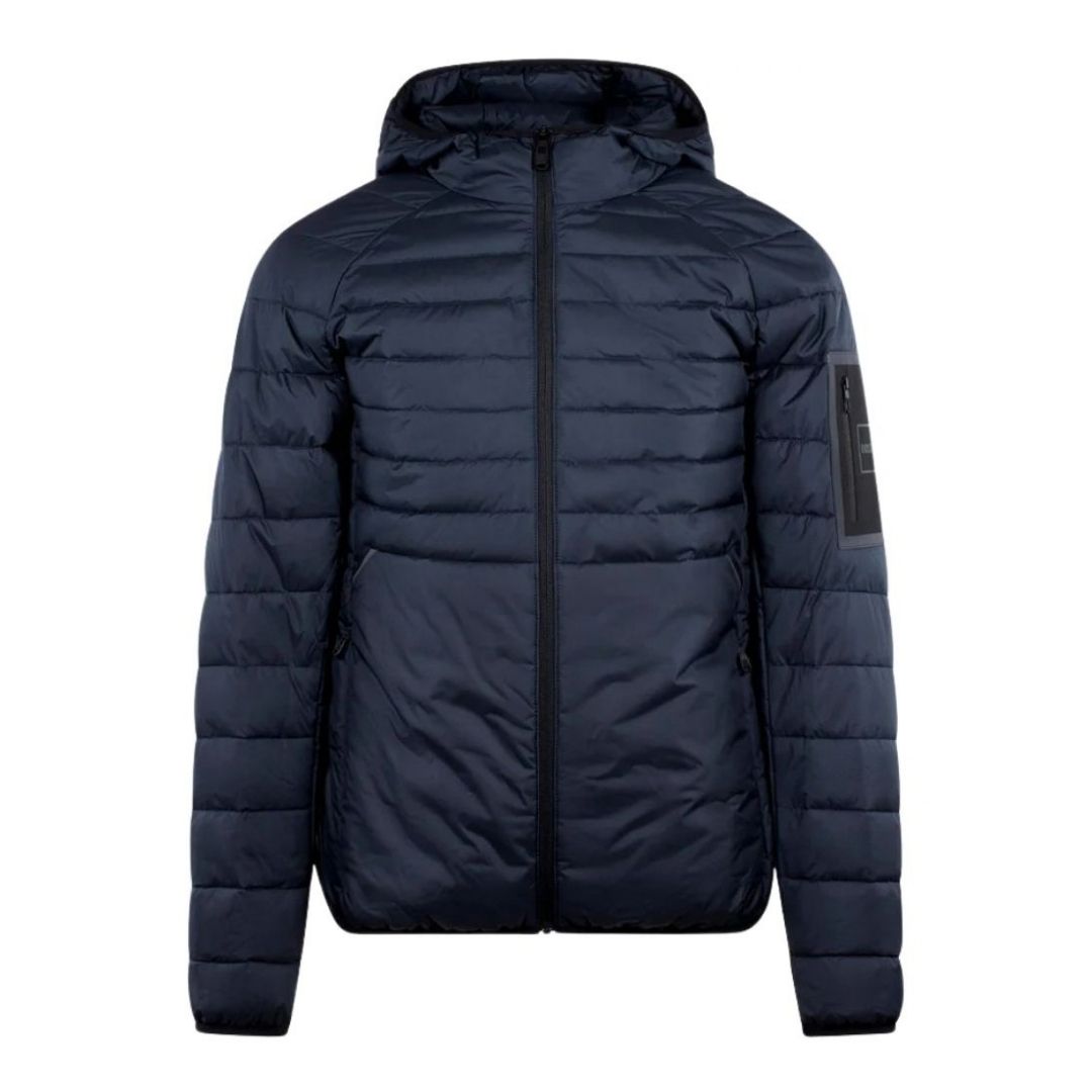 BOSS Green Urbanex Hooded Jacket – Blue