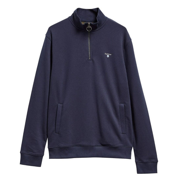 Barbour Desmond Half Zip Sweatshirt - Navy