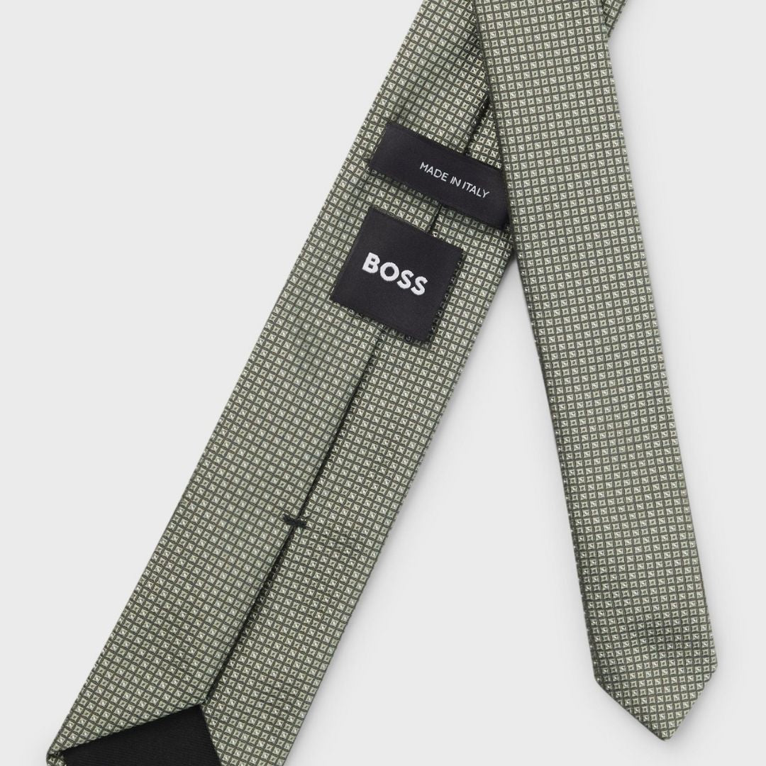 Boss Silk Tie - Light Pastel Green