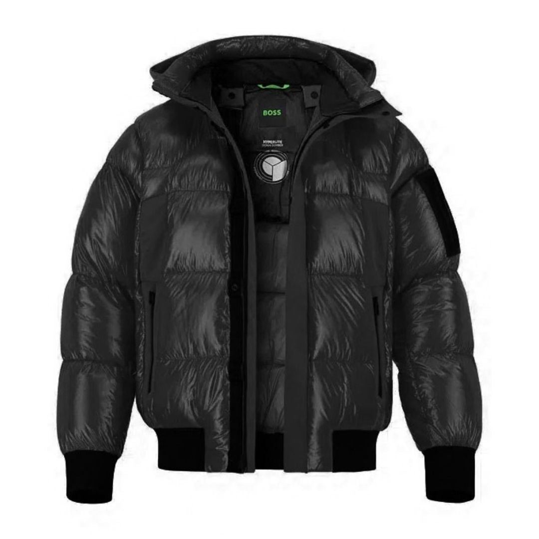 BOSS Green Ronnie Down Jacket – Black