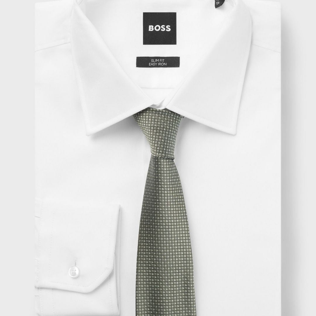 Boss Silk Tie - Light Pastel Green