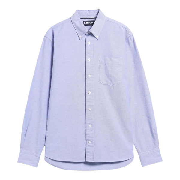 Barbour Oxford Authentic-Fit Long-Sleeved Shirt - Blue