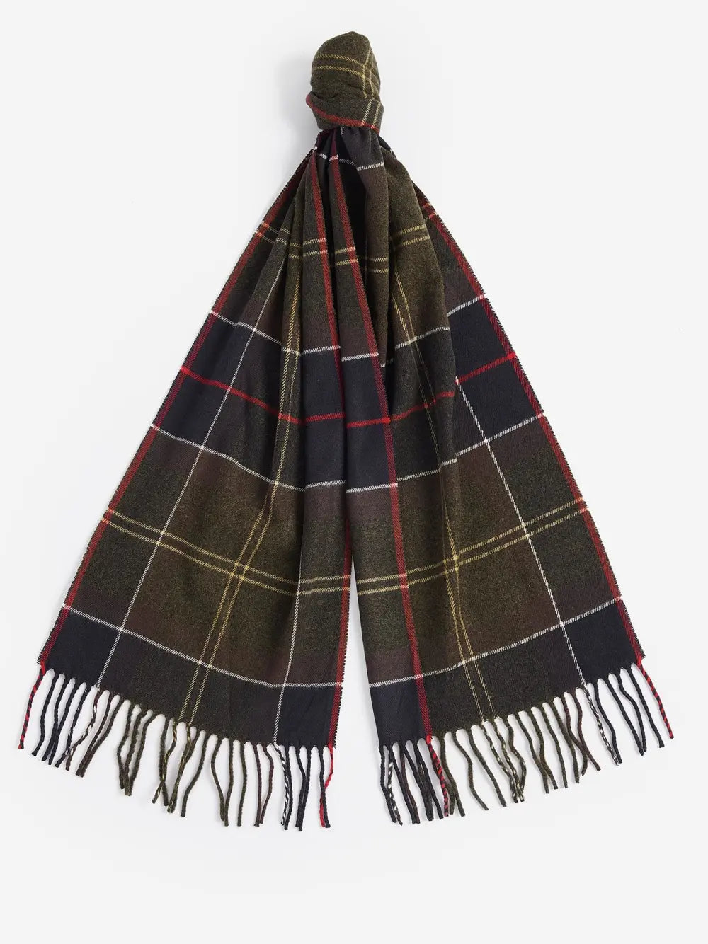 Barbour Galingale Tartan Scarf - Green