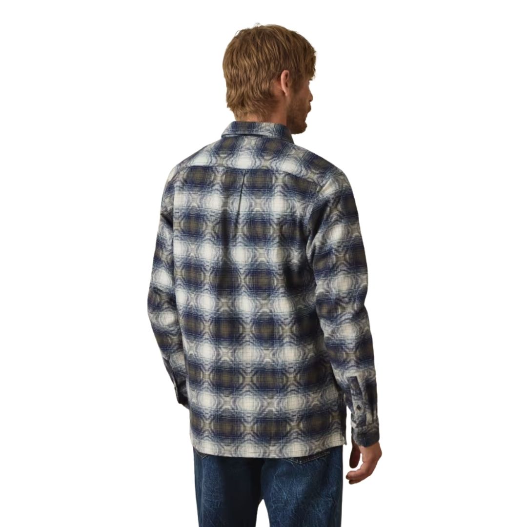 Paul Smith L/S Casual Fit Pocket Shirt - Blue