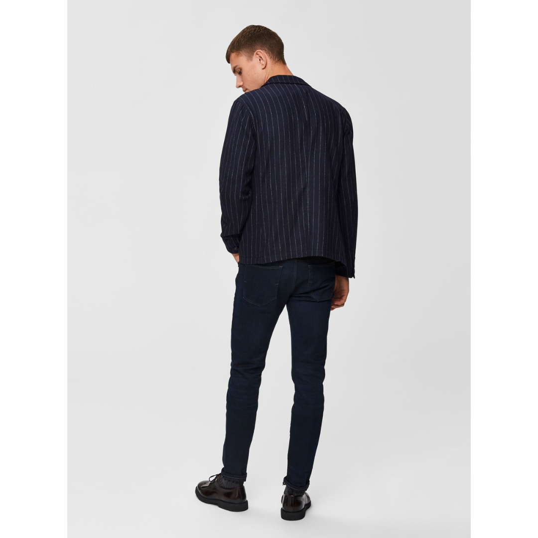 Selected Homme Slim Fit Jeans - Blue Black