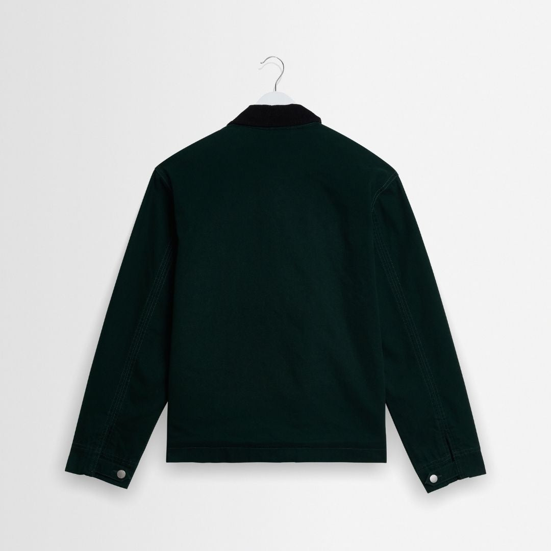 Wax London Mason Jacket Canvas - Green