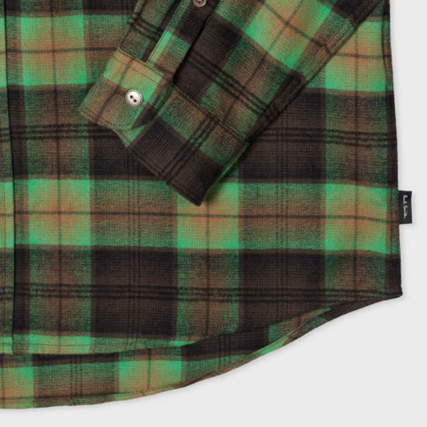 Paul Smith L/S Regular Fit Shirt BD - Green
