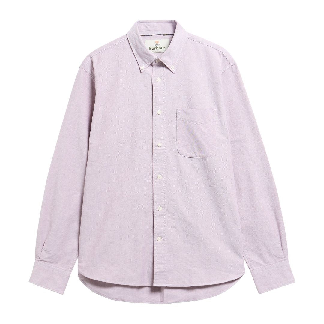 Barbour Oxford Authentic-Fit Long-Sleeved Shirt - Red