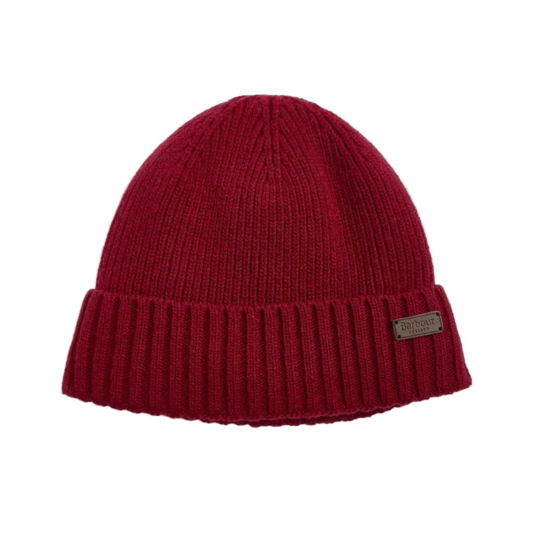 Barbour Carlton Beanie Red