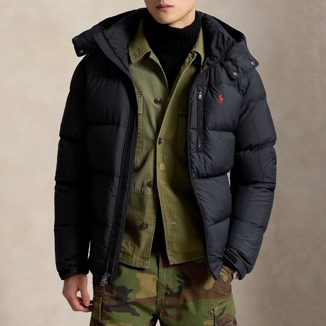 Polo Ralph Lauren The Gorham Down Jacket - Black