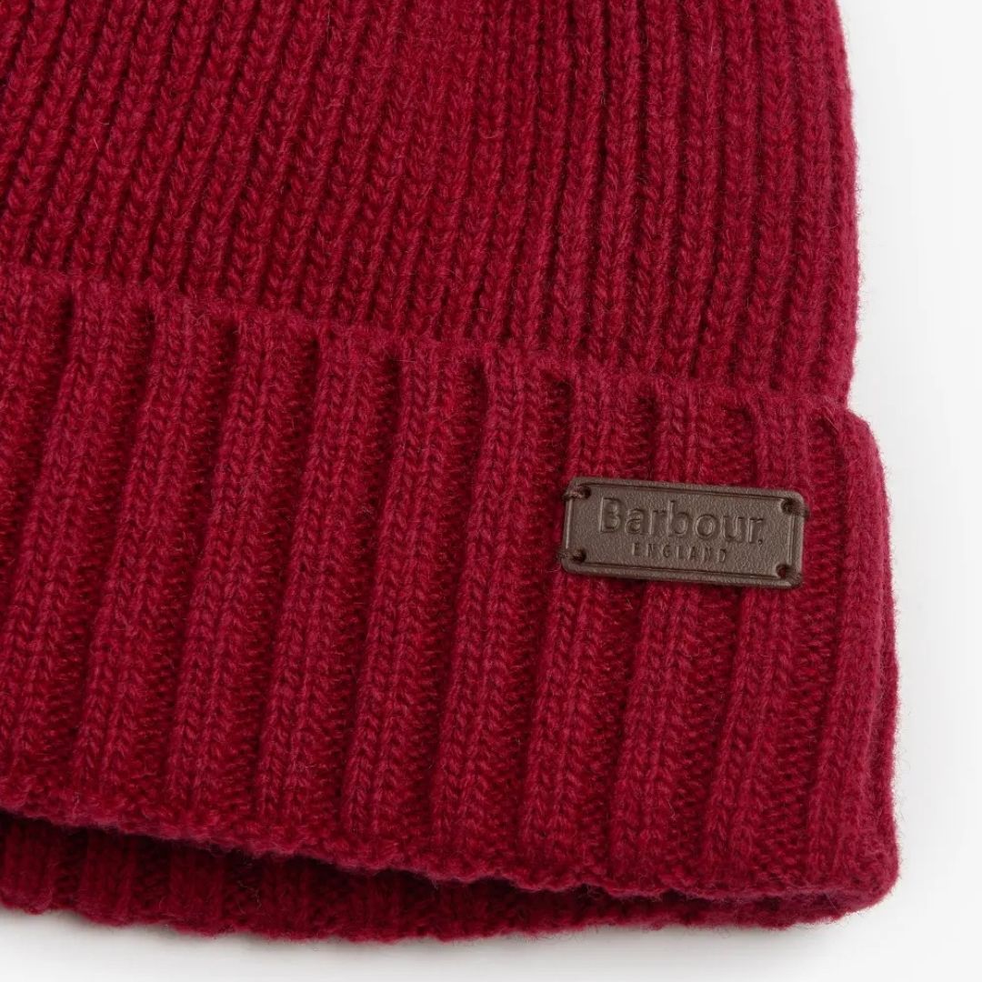 Barbour Carlton Beanie Red
