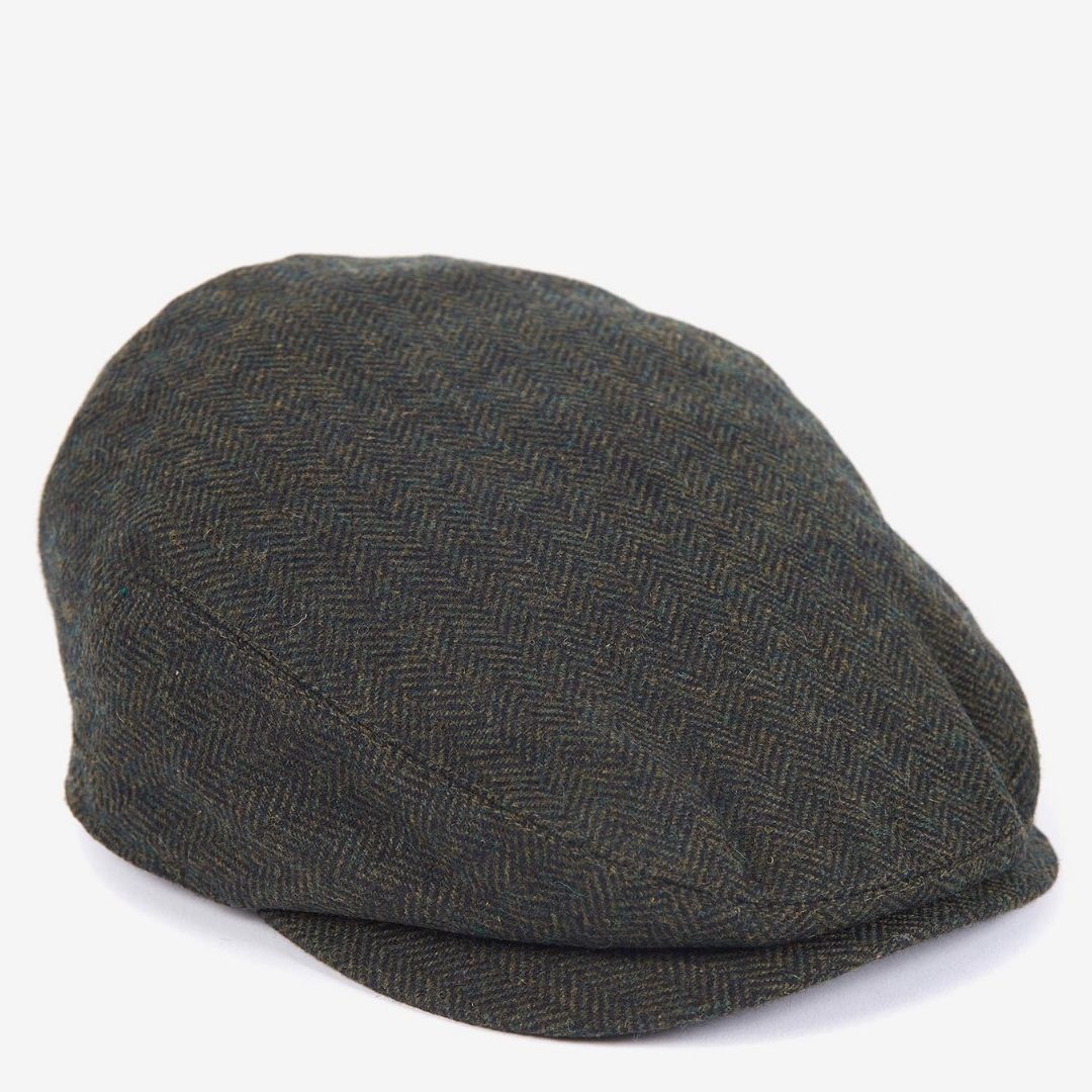 Barbour Barlow Flat Cap - Green