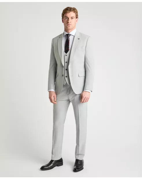Remus Uomo Light Grey Palucci Mix + Match Suit Jacket - Grey