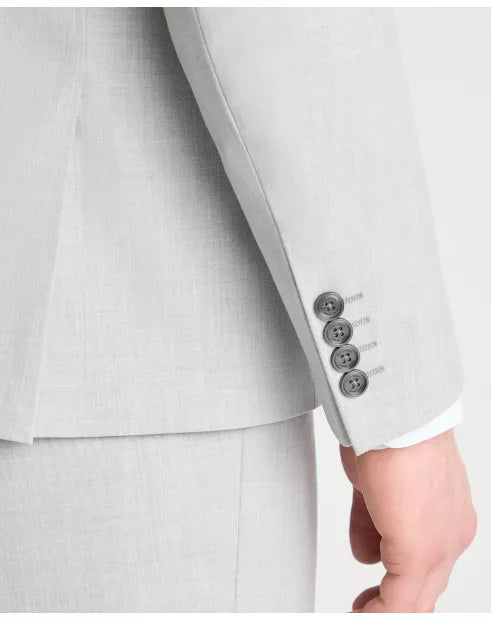 Remus Uomo Light Grey Palucci Mix + Match Suit Jacket - Grey