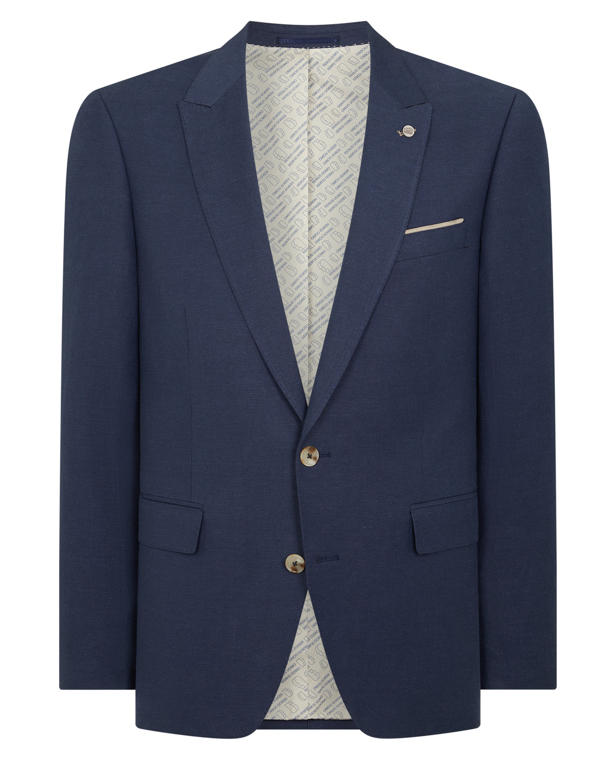 Remus Uomo Peppe Suit Jacket - Blue