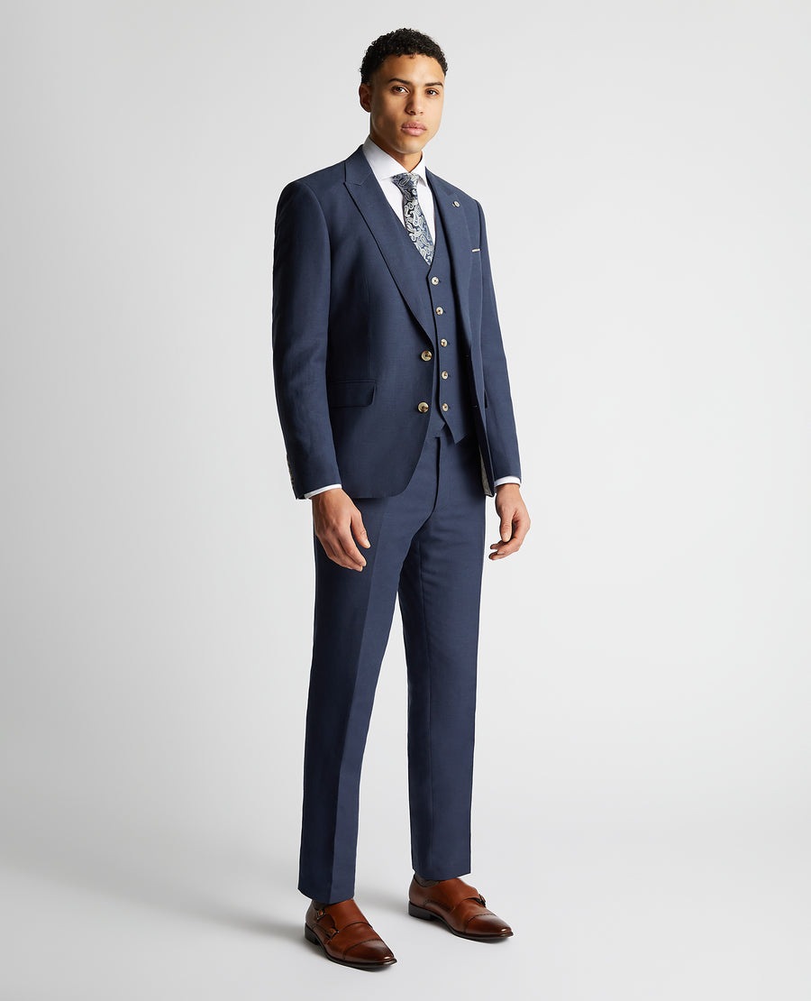 Remus Uomo Peppe Suit Jacket - Blue