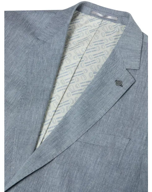 Remus Uomo Dark Blue Petros Separates Suit Jacket - Blue