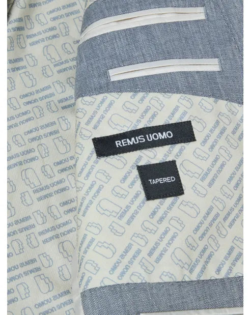 Remus Uomo Dark Blue Petros Separates Suit Jacket - Blue