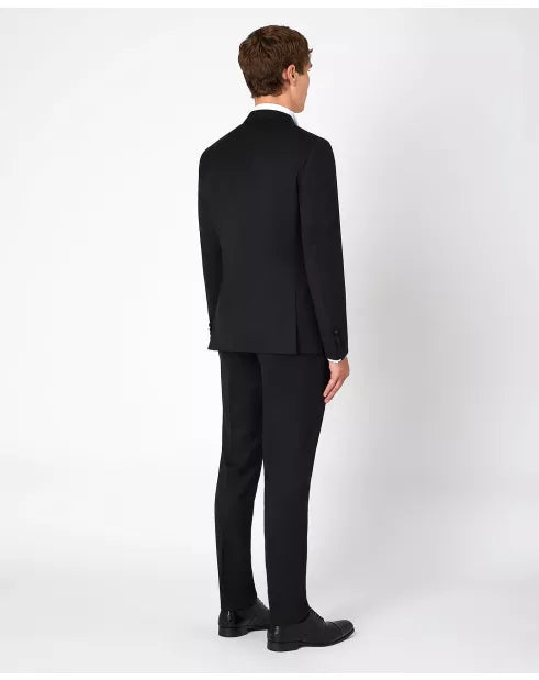 Remus Uomo Black Rocco Mix + Match Suit Jacket - Black