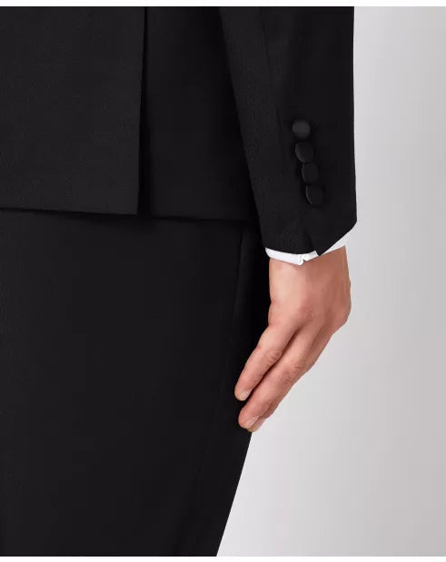 Remus Uomo Black Rocco Mix + Match Suit Jacket - Black
