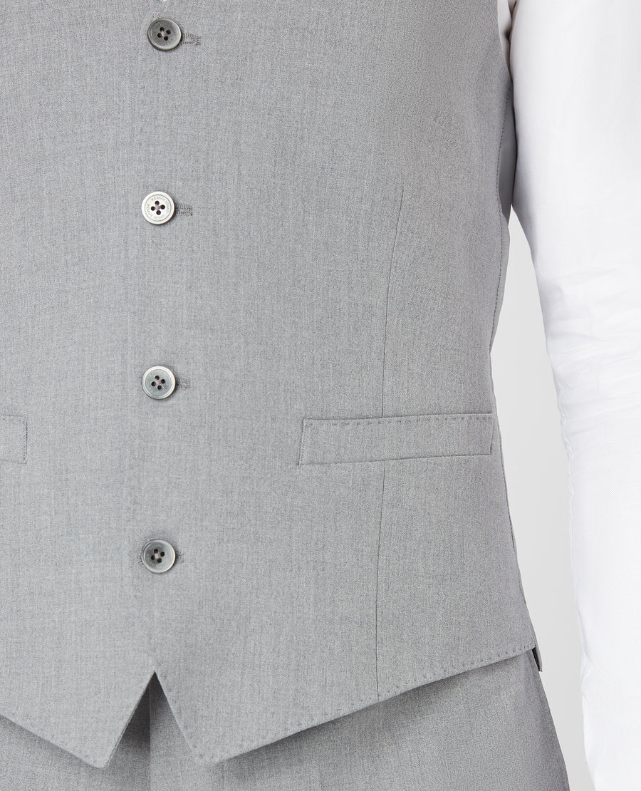 Remus Uomo Luca Waistcoat - Grey