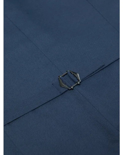 Remus Uomo Dark Blue Petro Waistcoat - Blue
