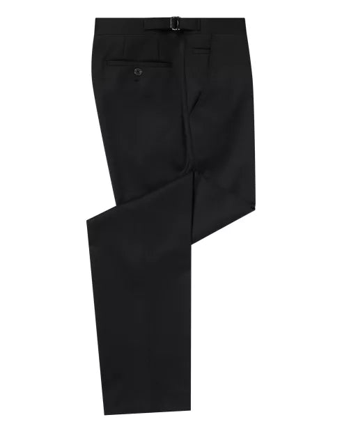 Remus Uomo Black Rocco Mix + Match Suit Trousers - Black