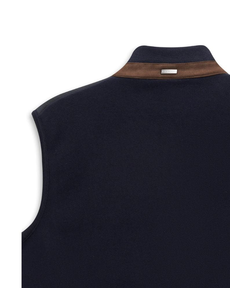 Bugatti Zip Thru Gilet - Navy