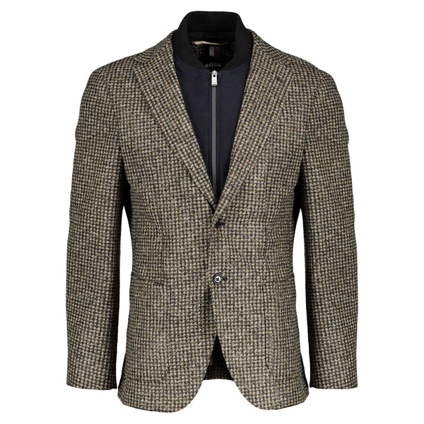 Hugo Boss Regular Fit Jaye Jacket - Beige